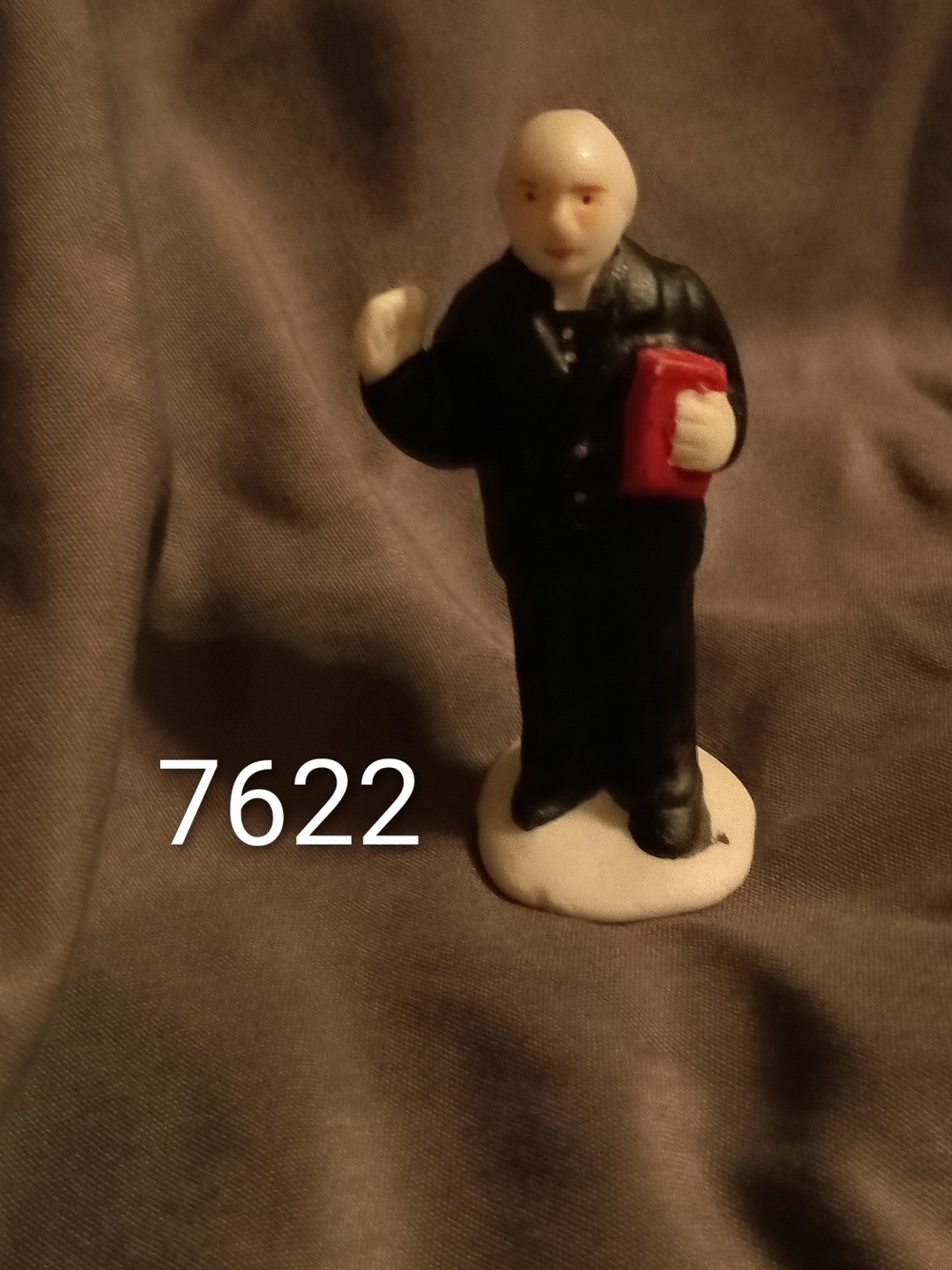 4 Piece Christmas Village Figurines
